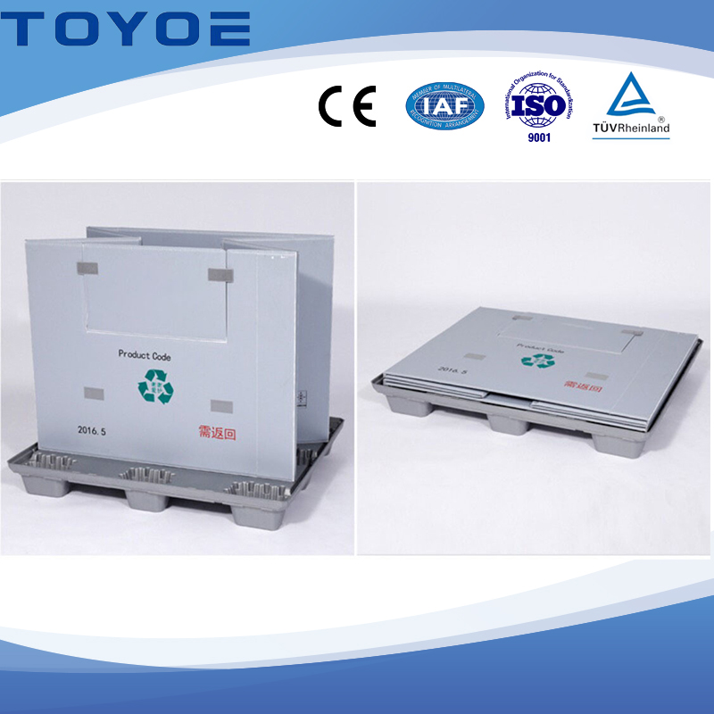 Square HDPE Bulk Bins Ideal for Automotive Parts Packaging